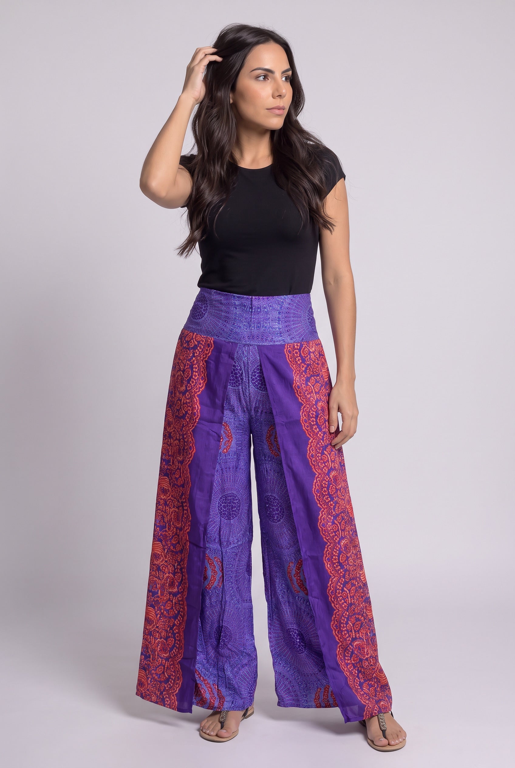 Pantalón Mariposa cintura elástica - Seleno Shop