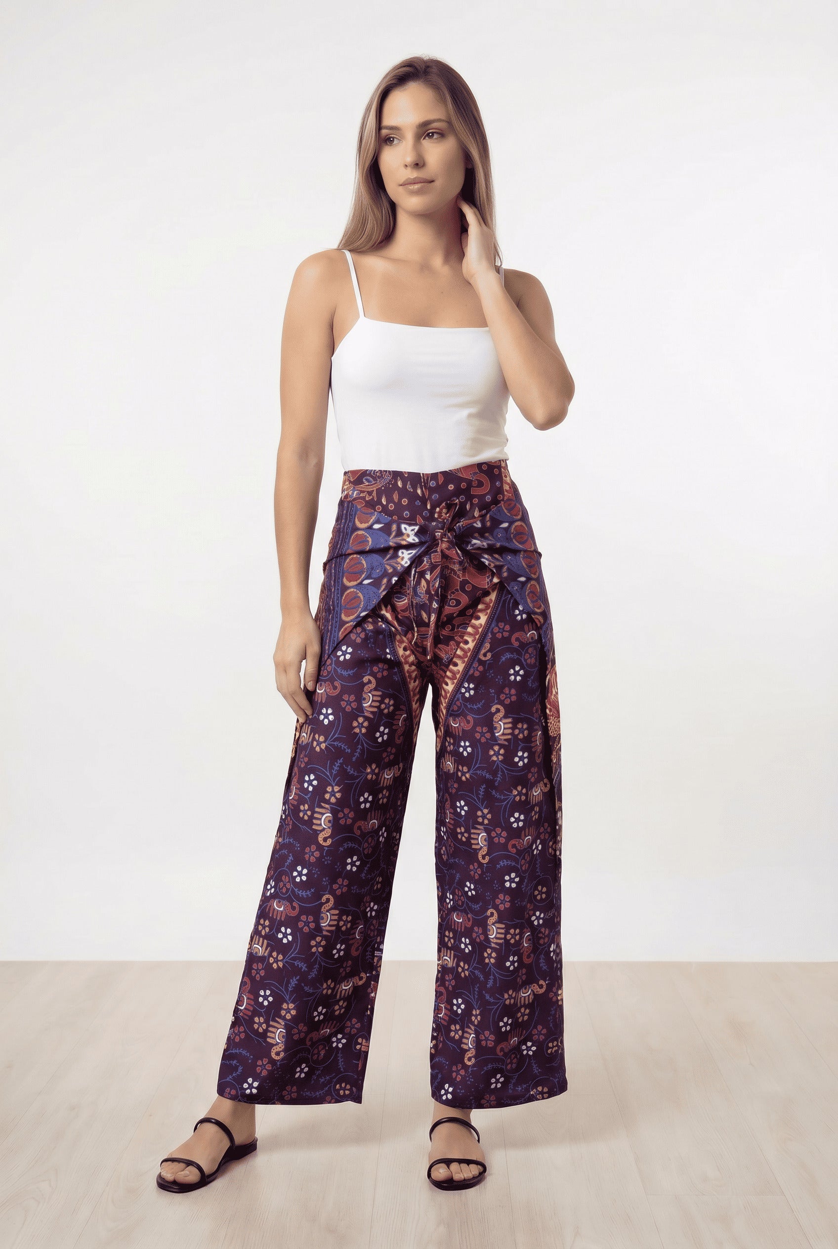 Pantalón Mariposa Vinotinto - Seleno Shop