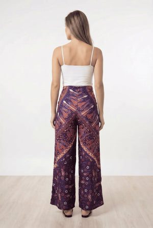 Pantalón Mariposa Vinotinto - Seleno Shop