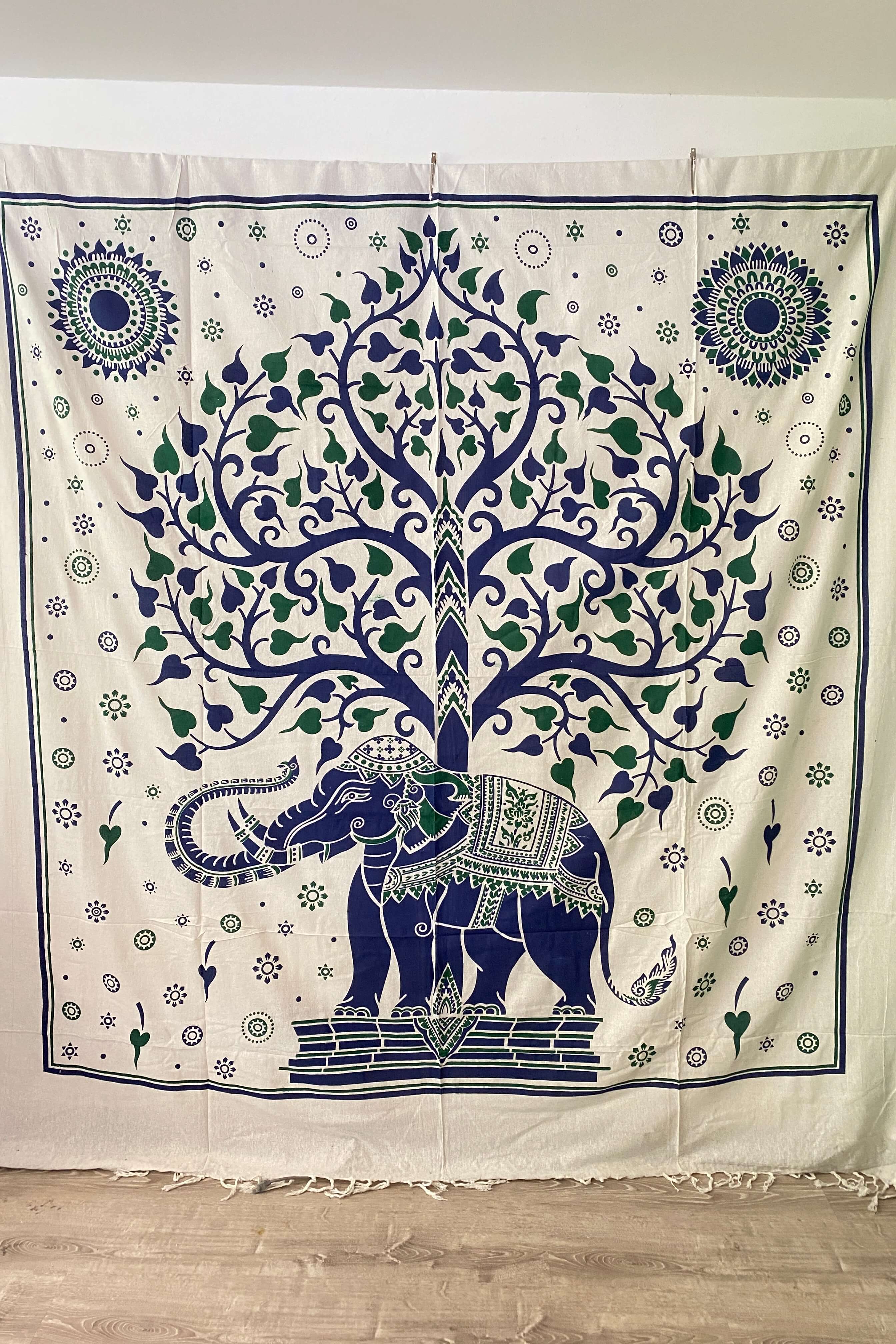 Tela Mandala Elefante - Seleno Shop