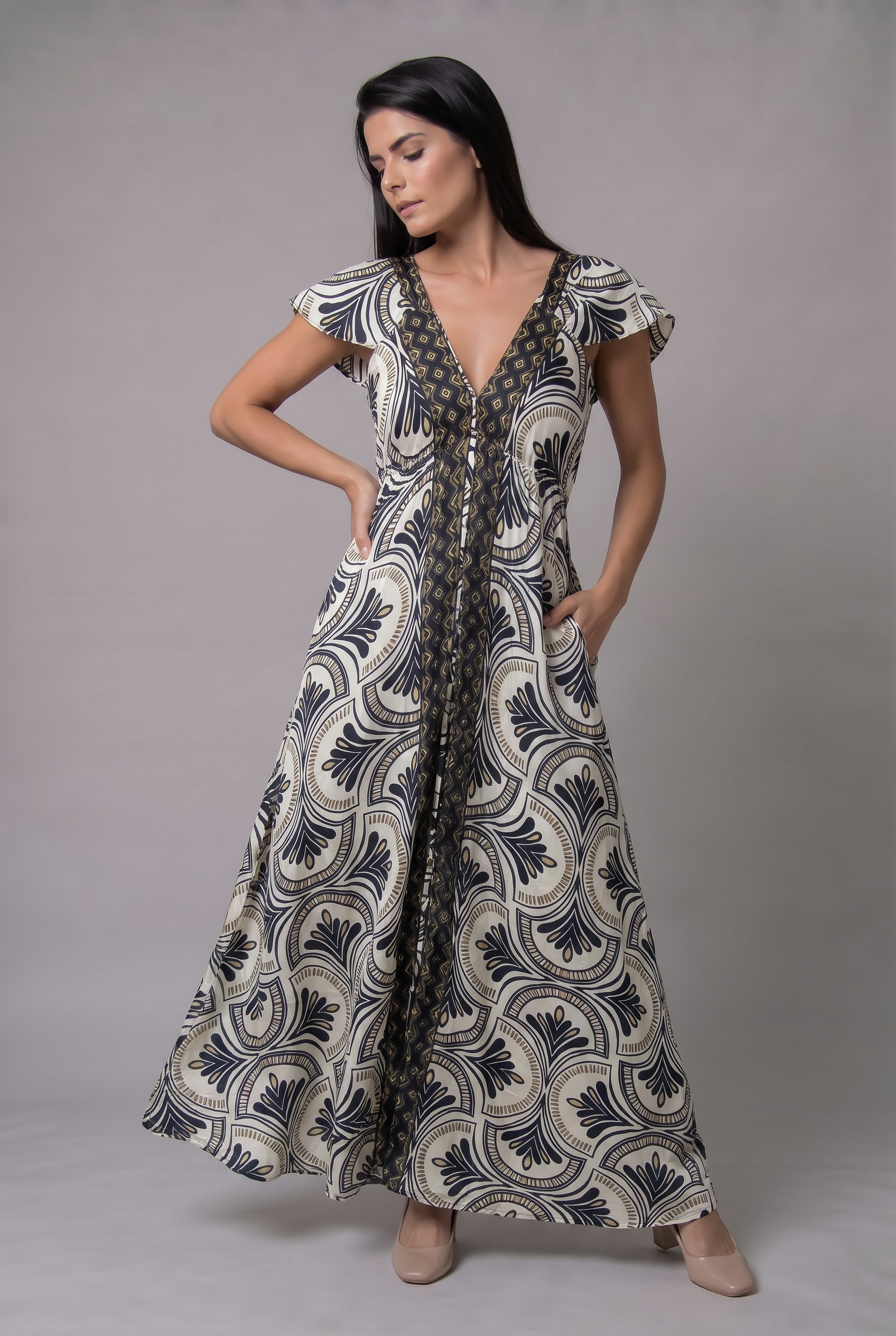Vestido Boho Aurora - Seleno Shop
