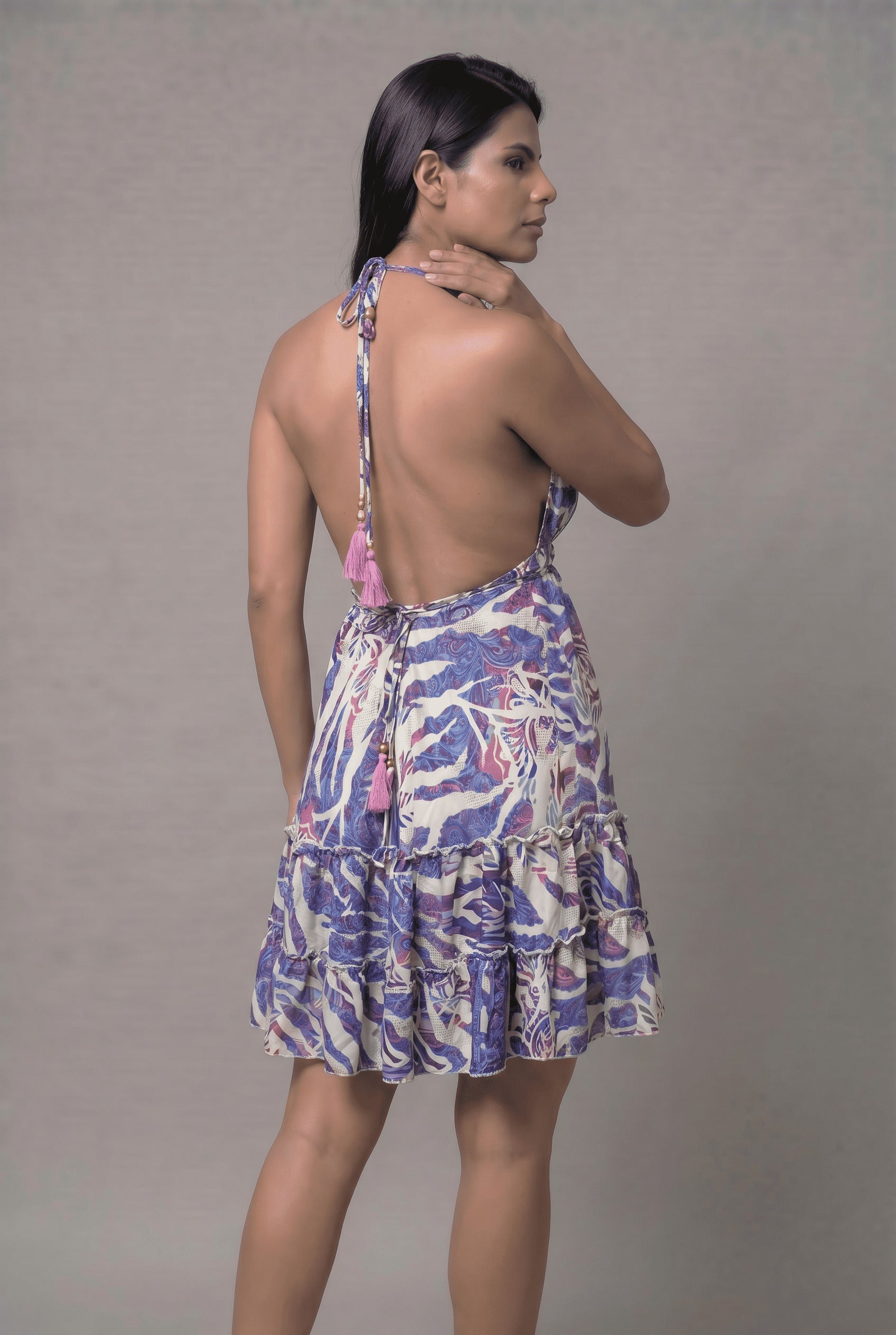 Vestido Boho Corto - Seleno Shop
