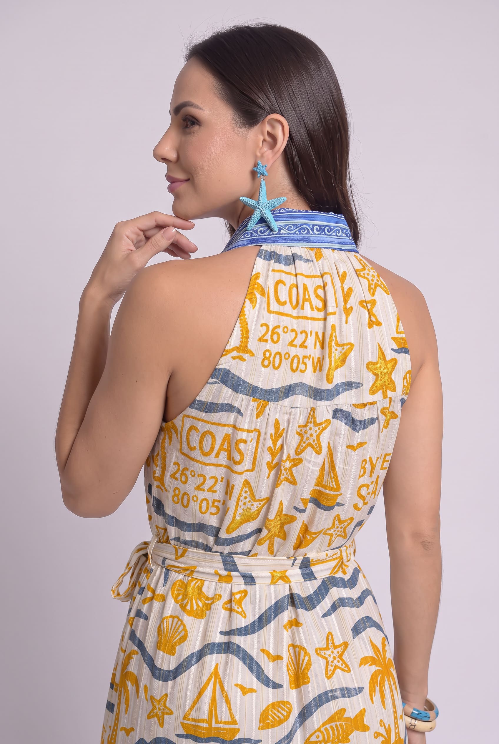Vestido Boho Costa Dorada - Seleno Shop