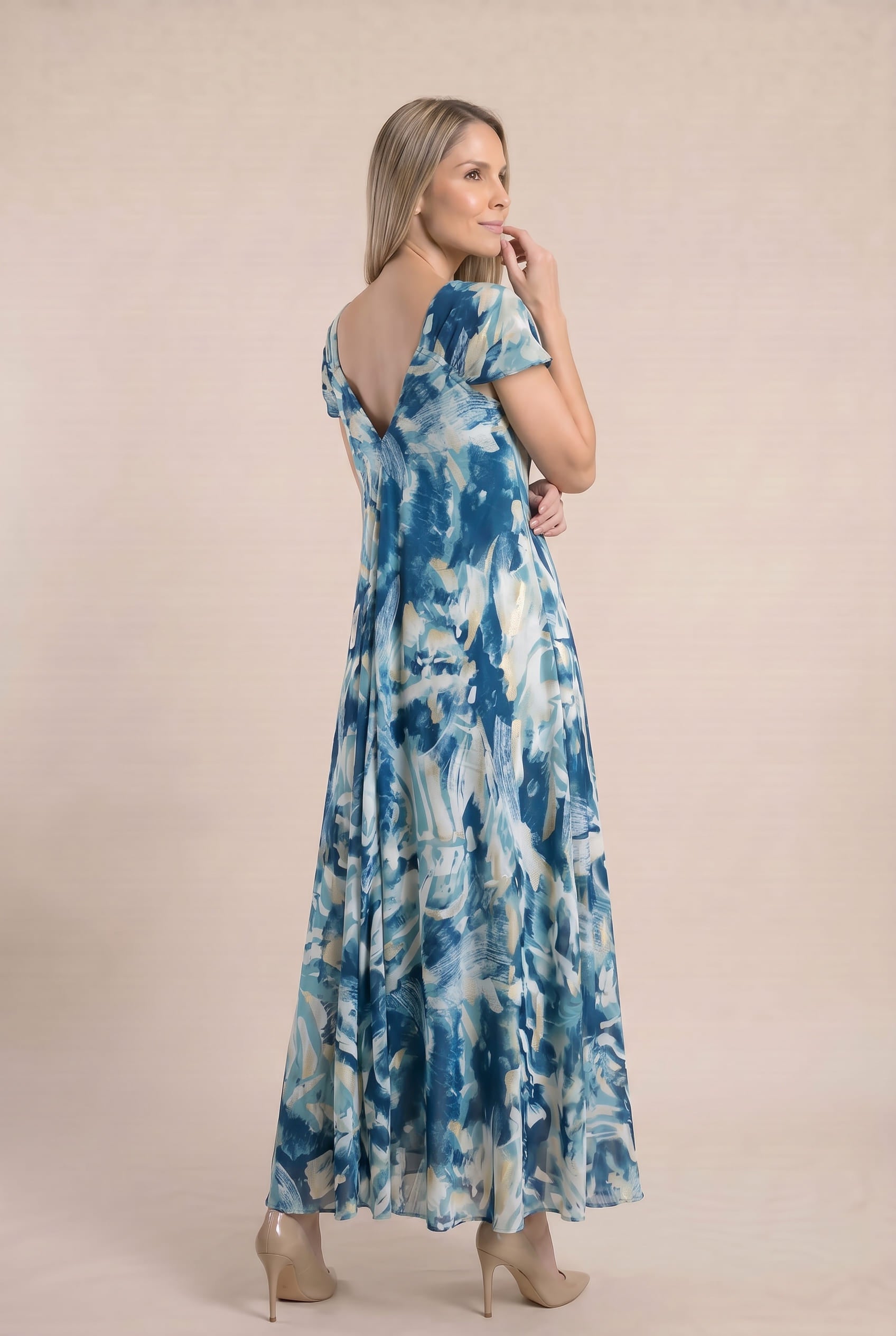 Vestido Boho Estampado - Seleno Shop