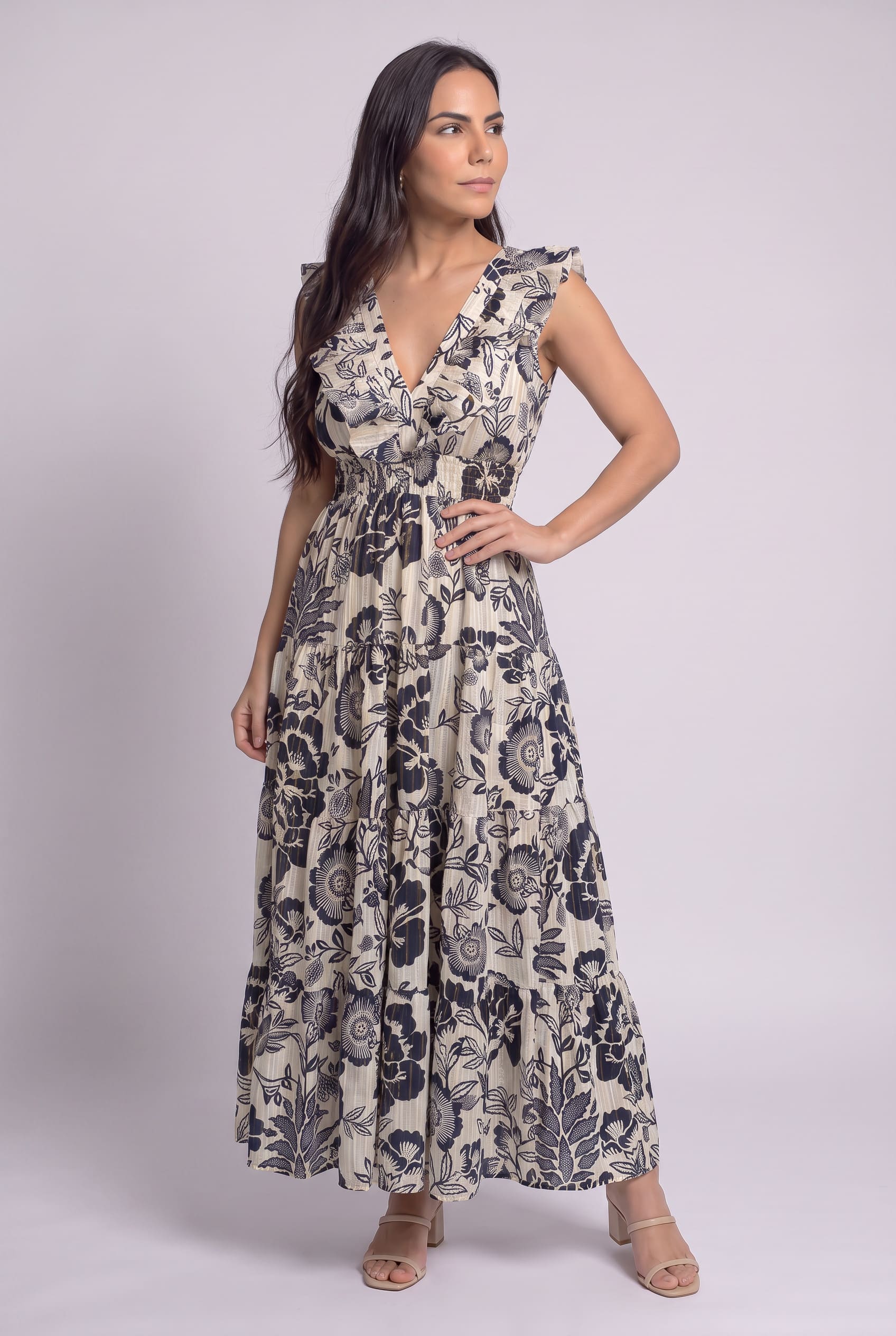 Vestido Boho Jardín Nocturno - Seleno Shop