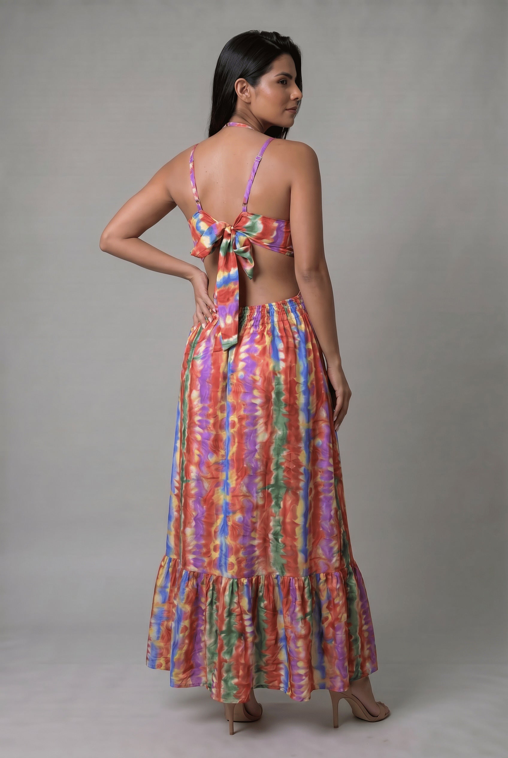 Vestido Boho Multicolor - Seleno Shop