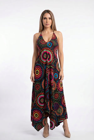 Vestido Boho Rayon Vinotinto - Seleno Shop