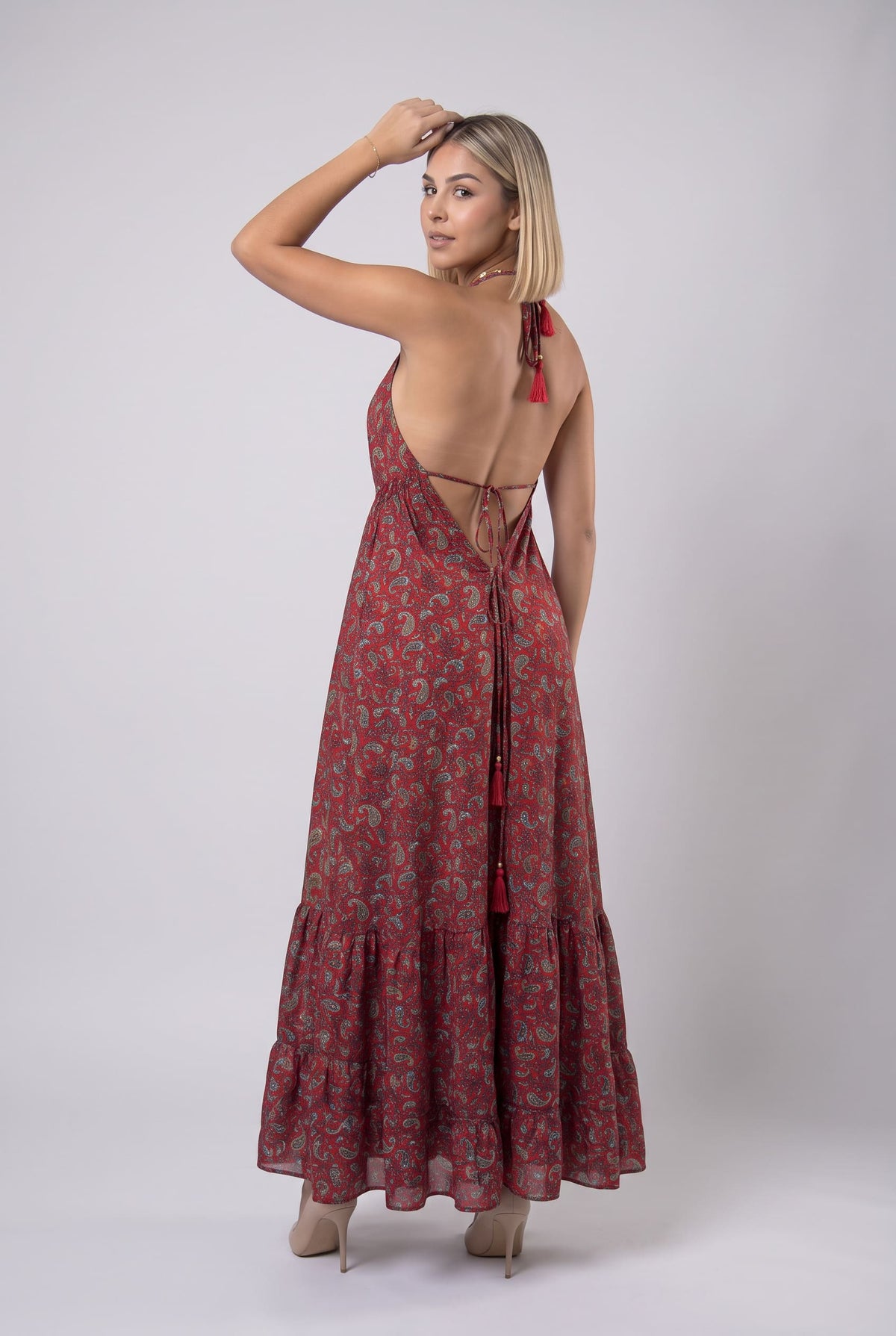 Vestido Boho Rubí - Seleno Shop
