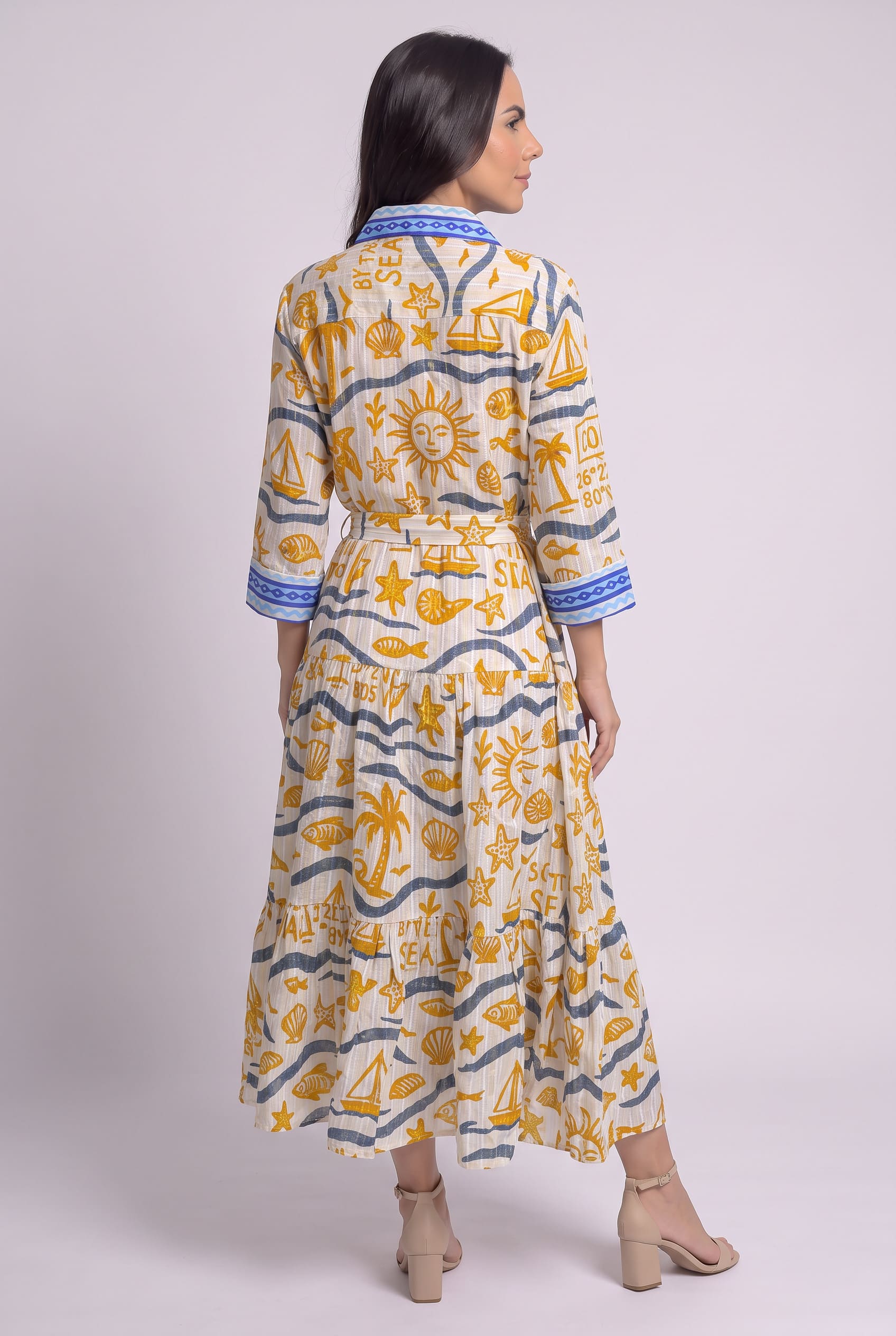 Vestido Camisero Sol y Mar - Seleno Shop