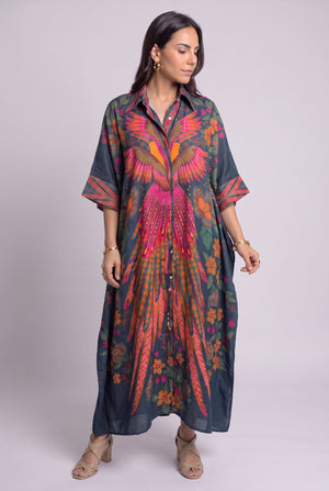 Vestido Camisero Toucan - Seleno Shop