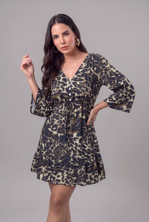 Vestido Corto Savannah - Seleno Shop