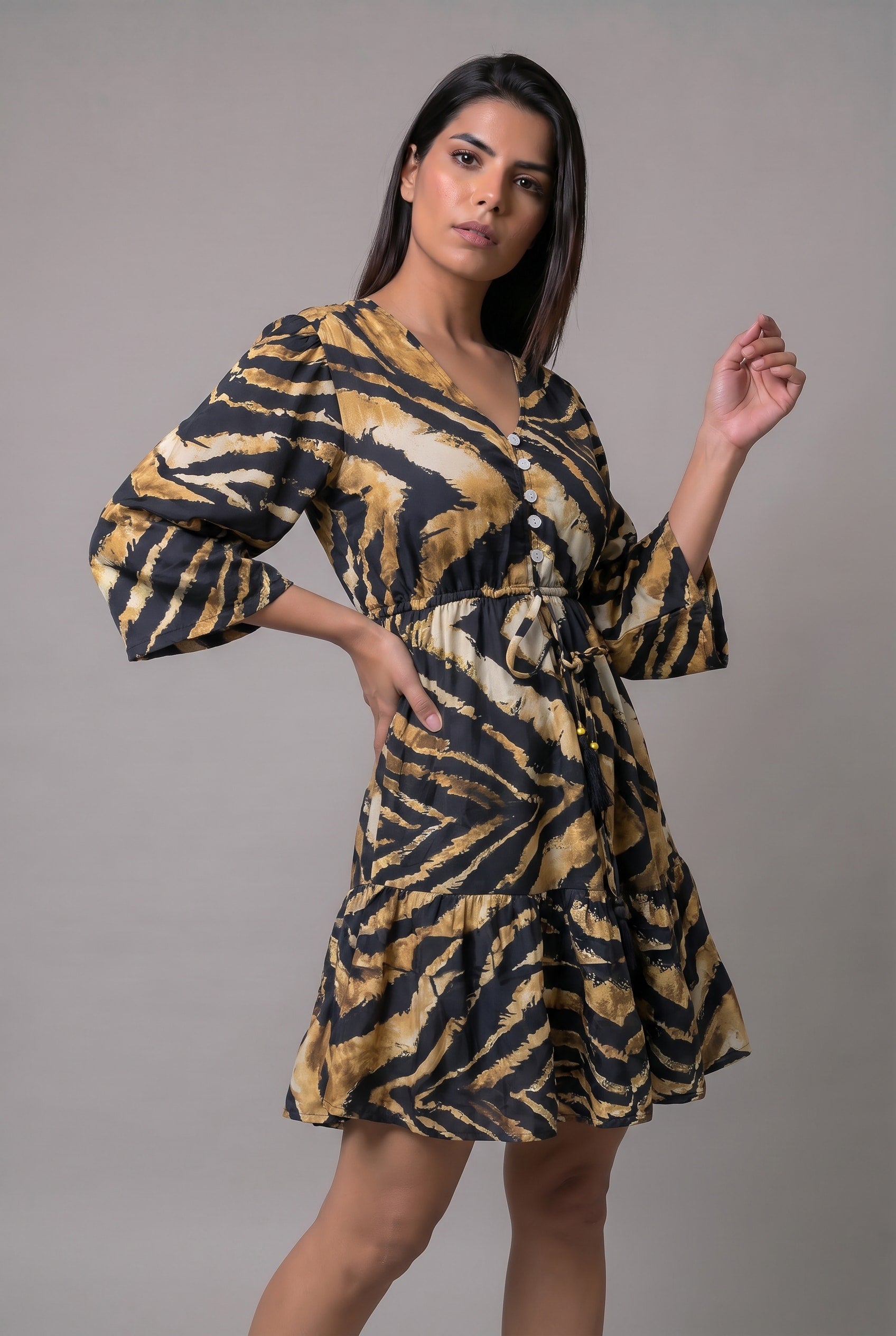 Vestido Corto Savannah - Seleno Shop