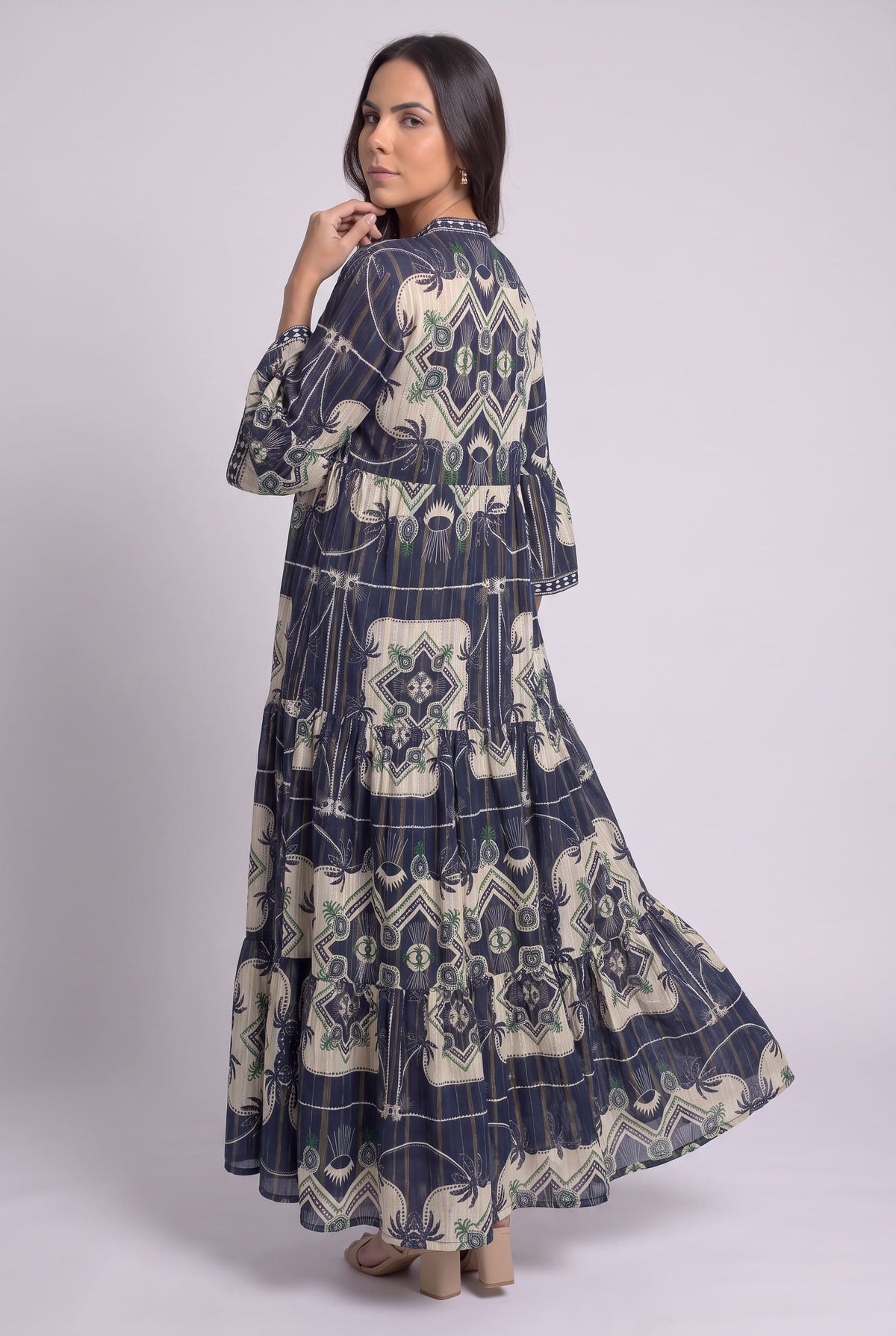 Vestido Kafran Oasis Nocturno - Seleno Shop