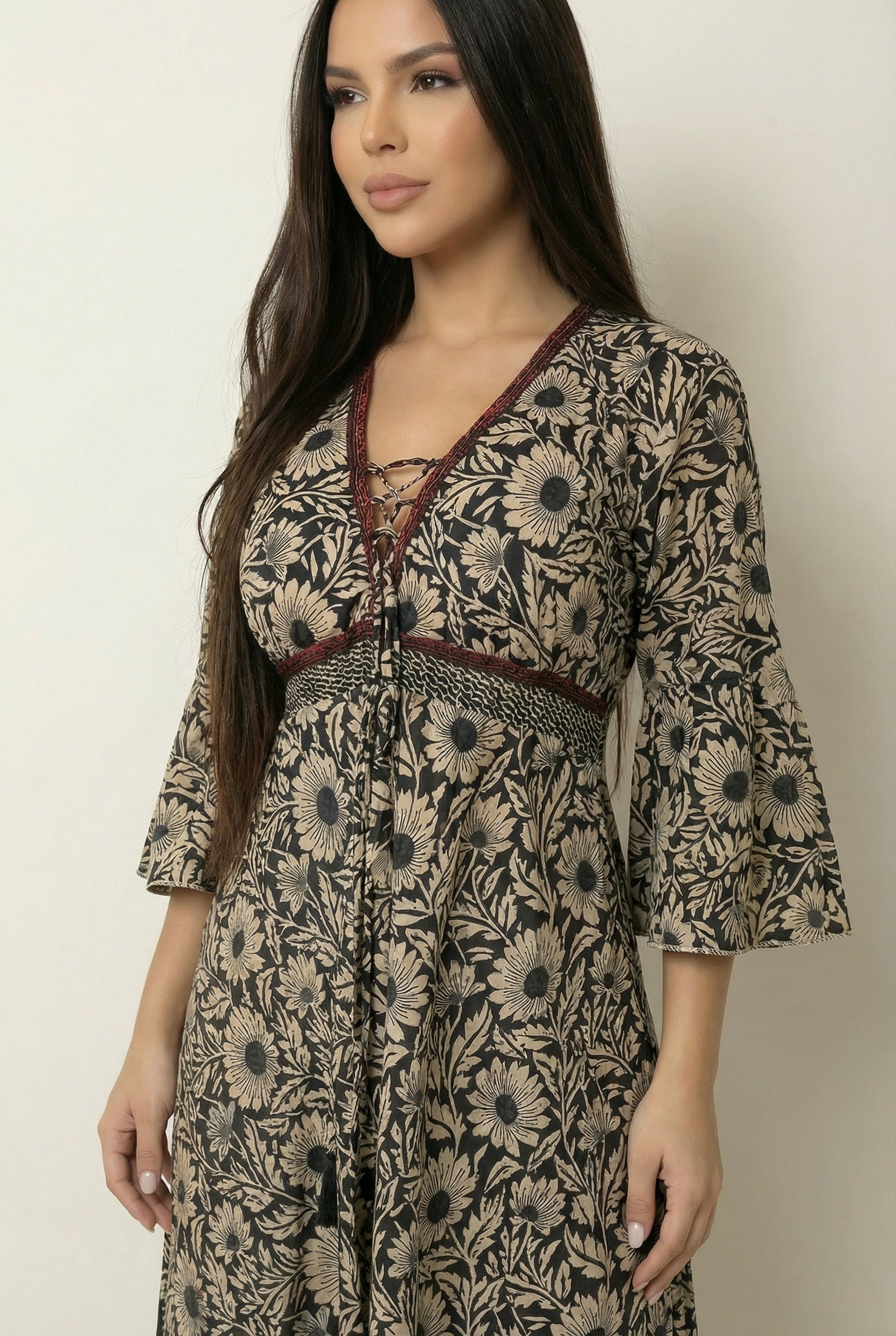 Vestido Kaftan - Seleno Shop