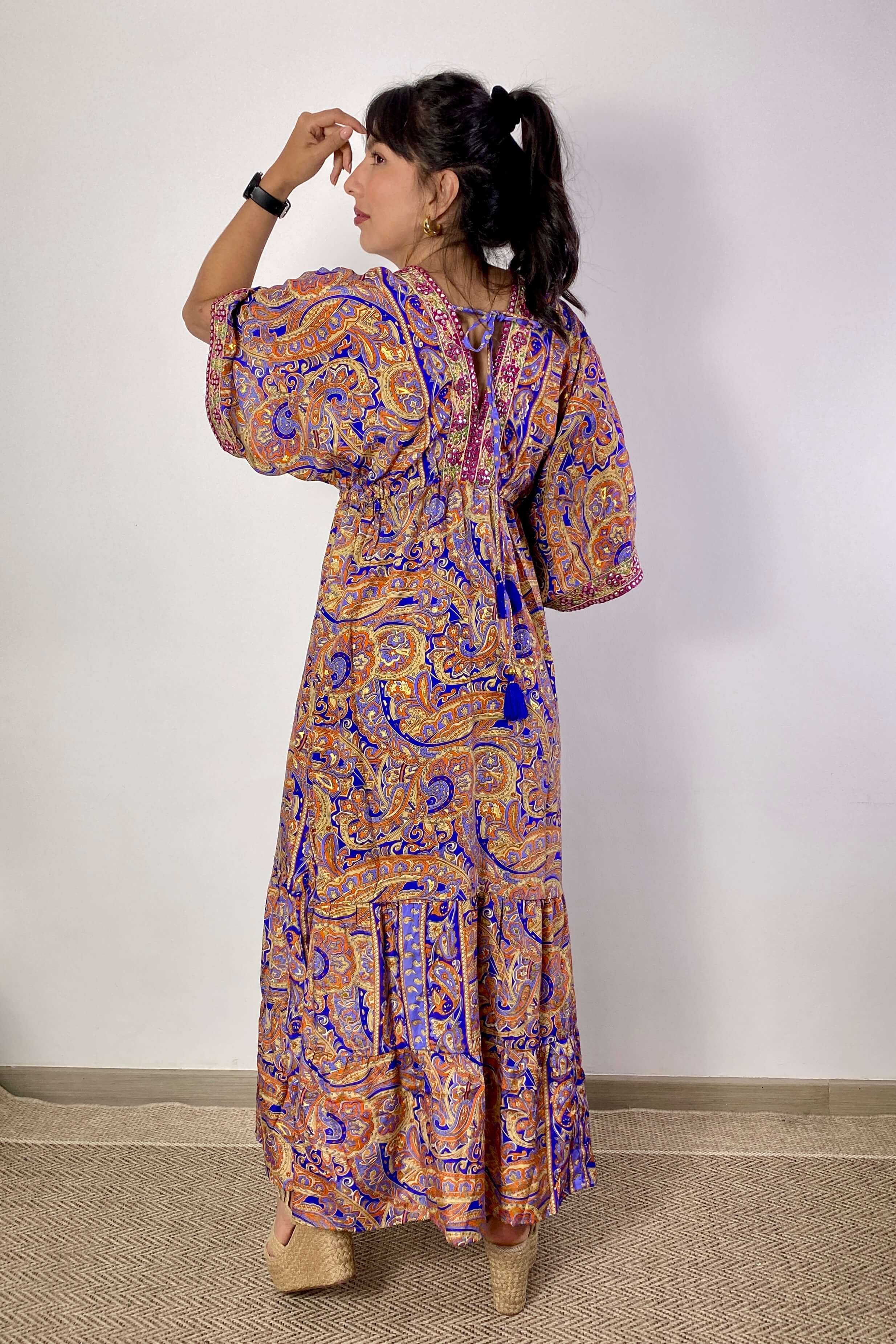 Vestido Kaftan - Seleno Shop