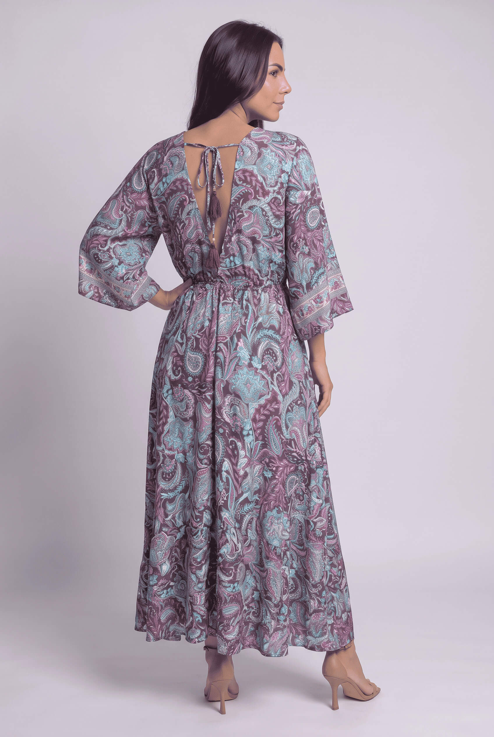 Vestido Kaftan - Seleno Shop