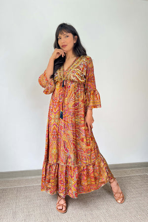 Vestido Kaftan - Seleno Shop