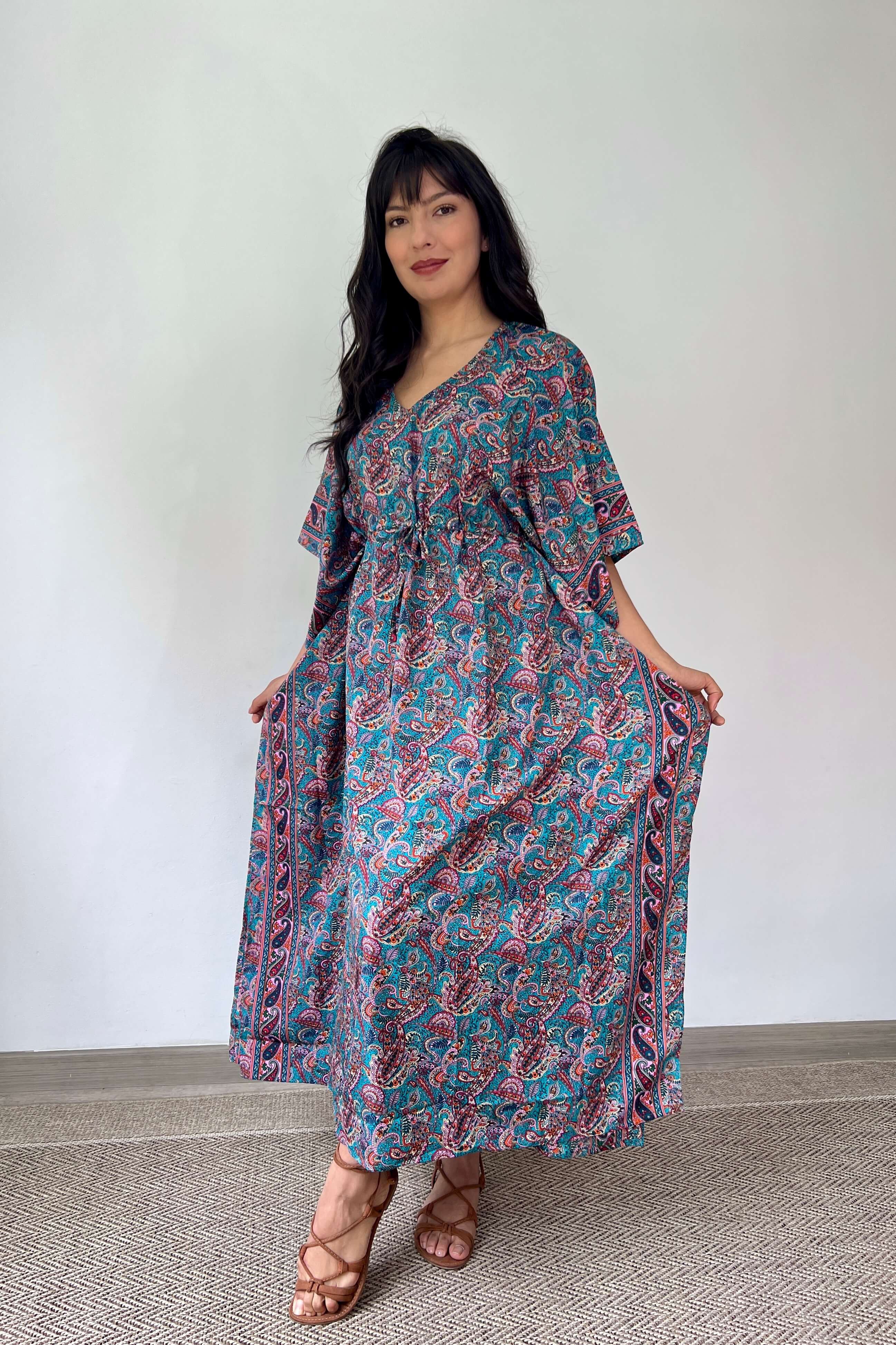 Vestido Kaftan - Seleno Shop
