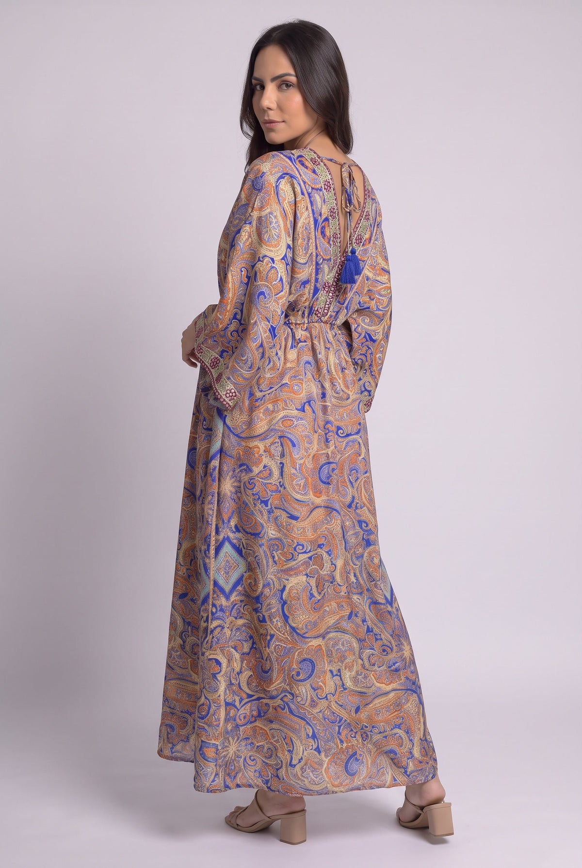 Vestido Kaftan - Seleno Shop