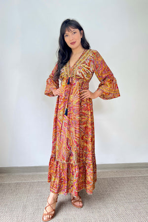 Vestido Kaftan - Seleno Shop