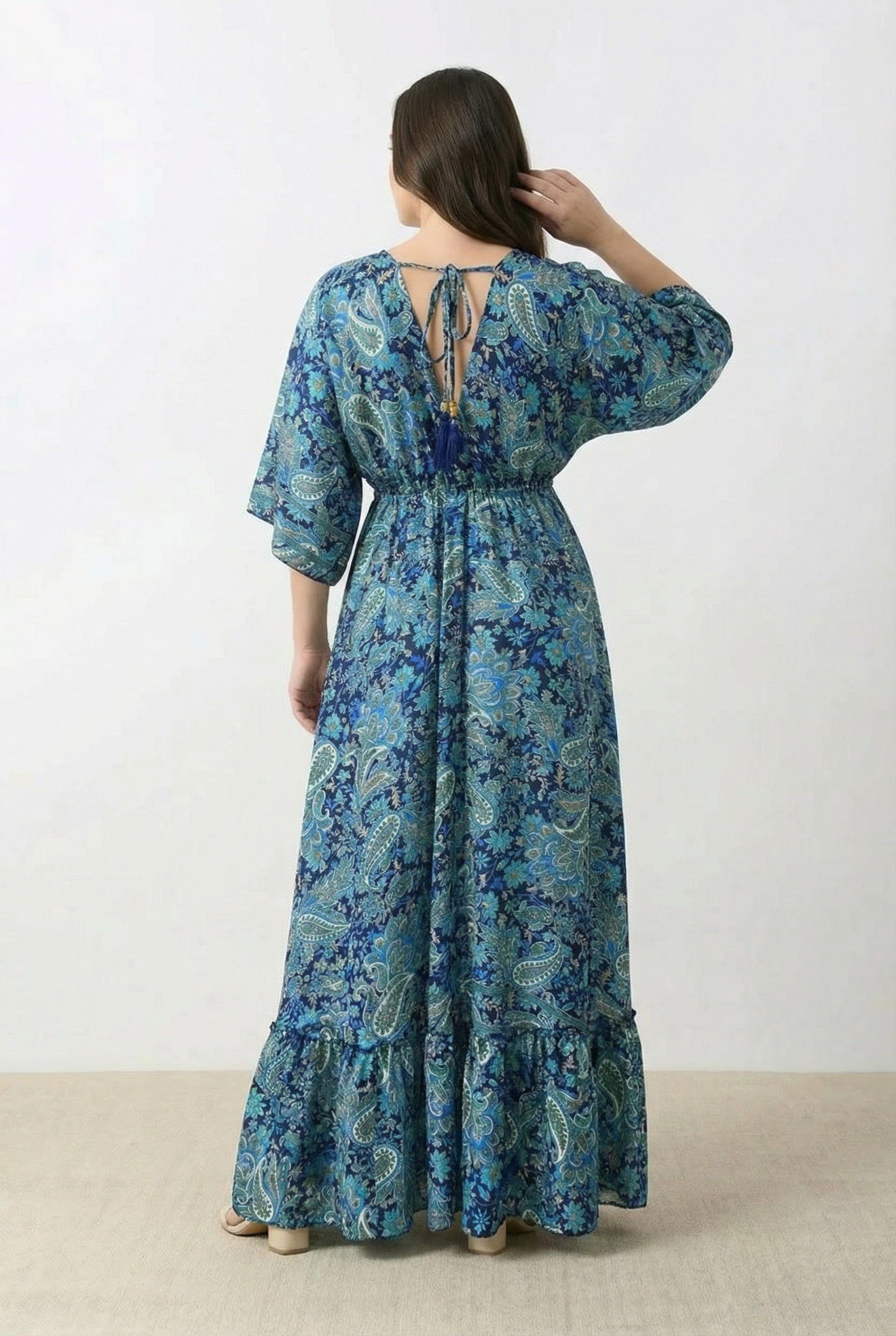 Vestido Kaftan - Seleno Shop