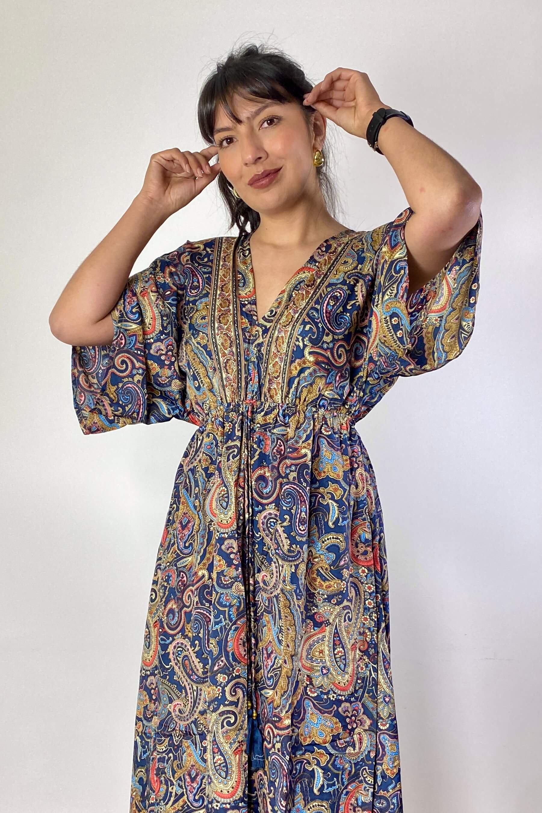 Vestido Kaftan - Seleno Shop