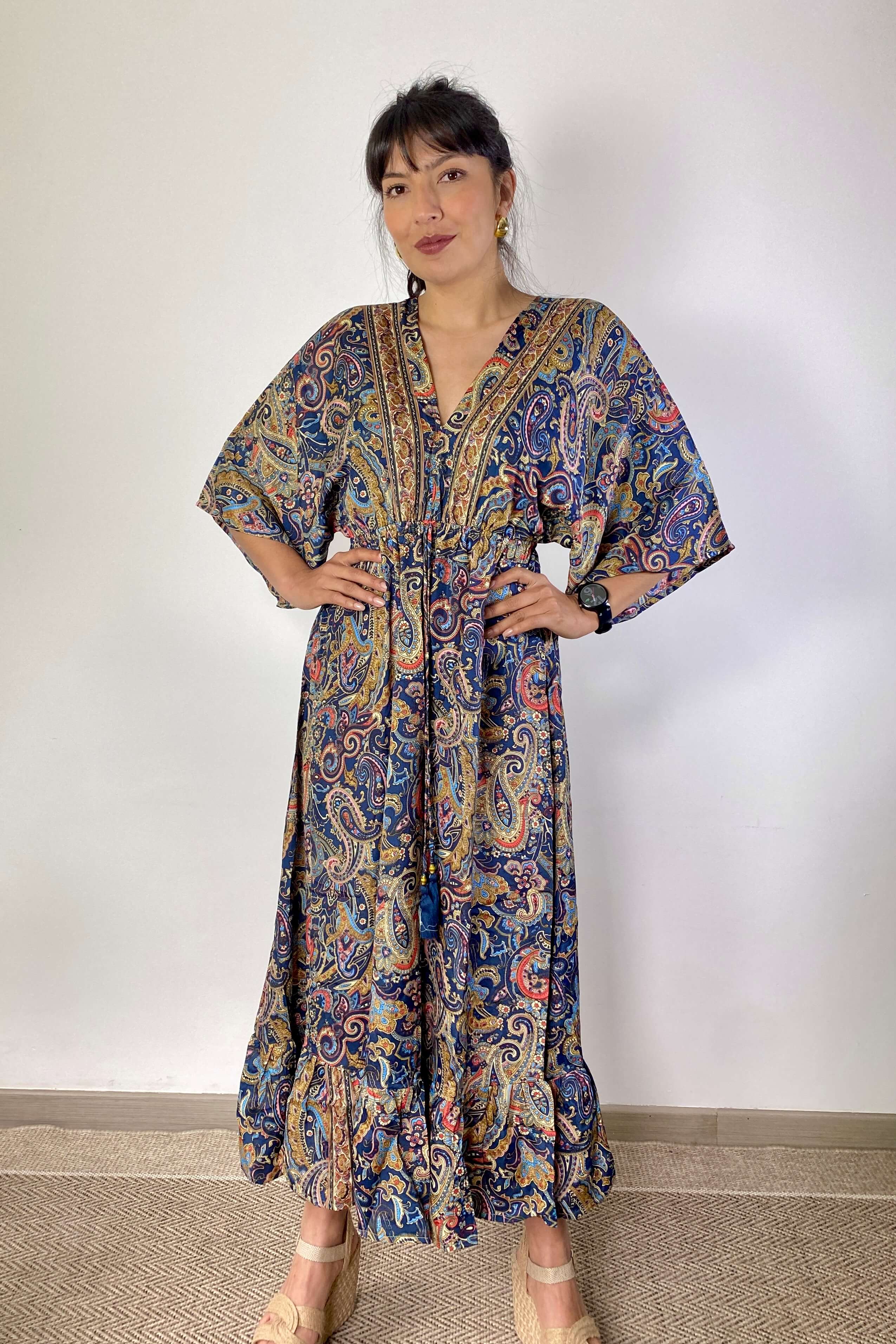 Vestido Kaftan - Seleno Shop