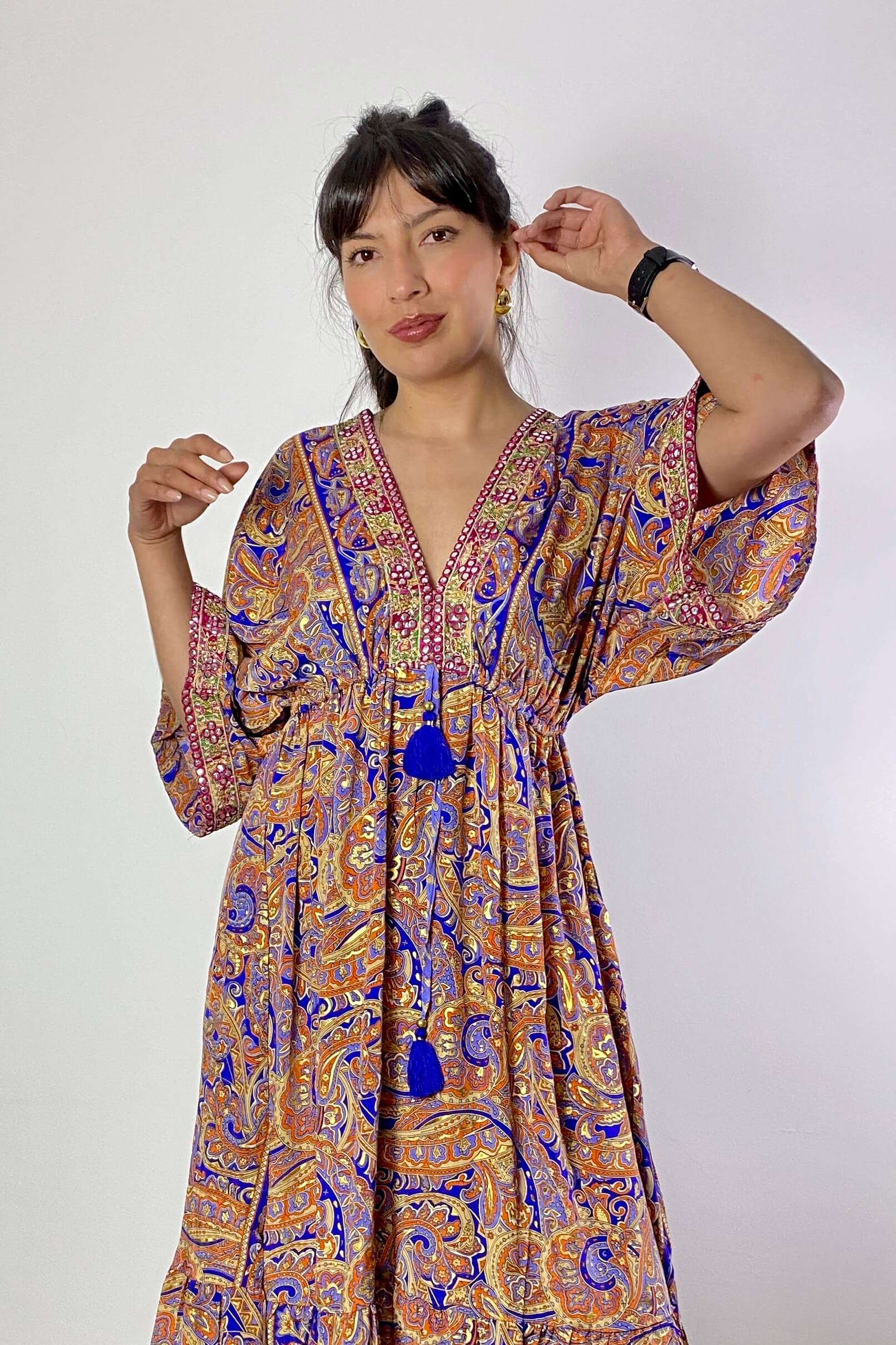 Vestido Kaftan - Seleno Shop