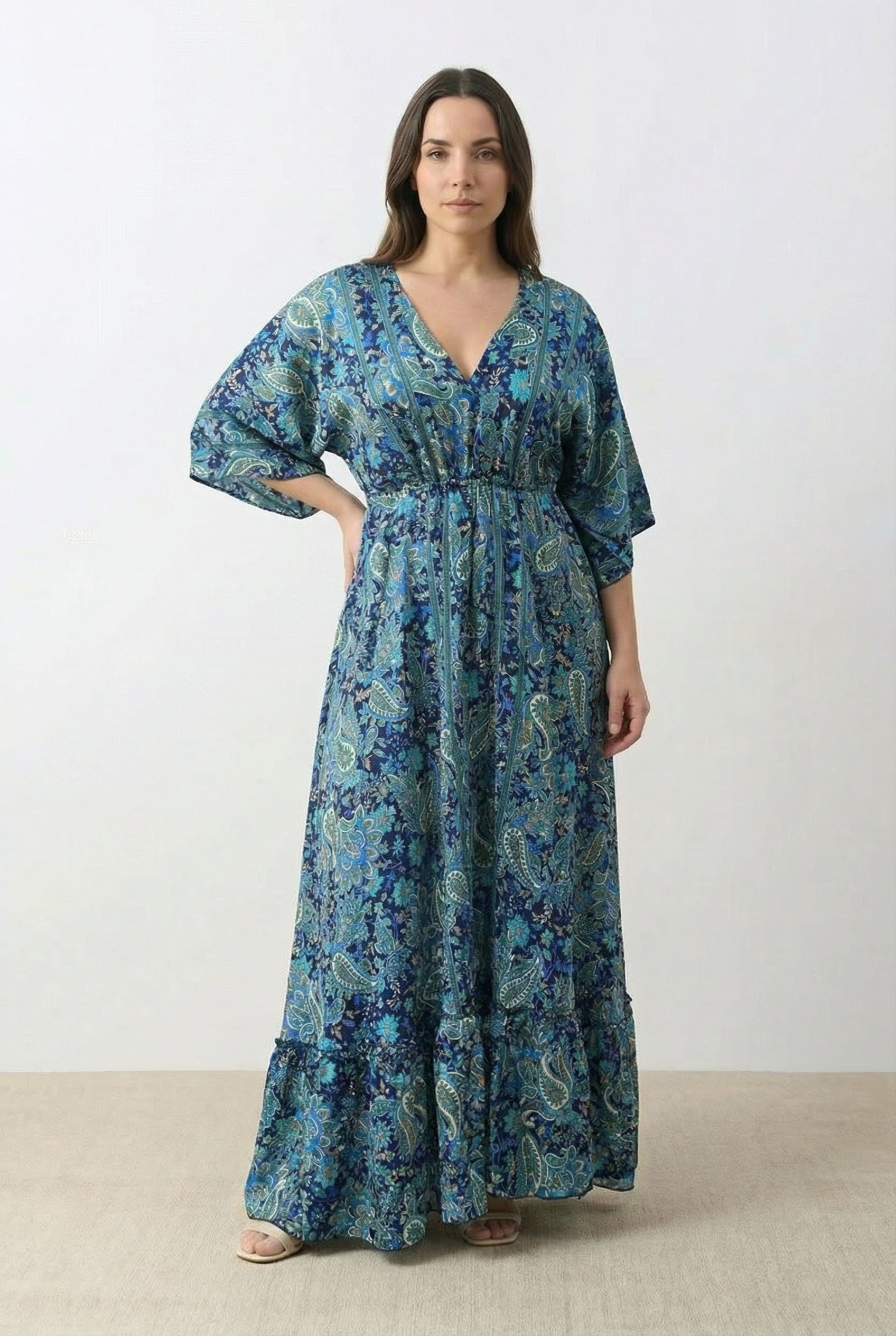 Vestido Kaftan - Seleno Shop