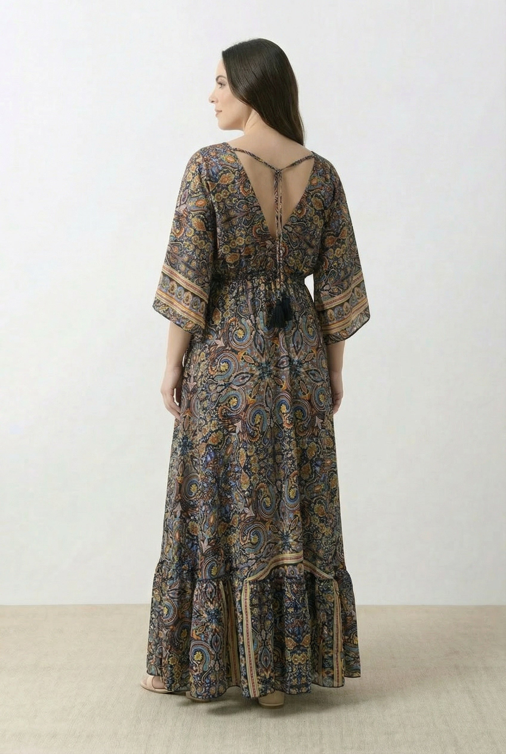 Vestido Kaftan - Seleno Shop