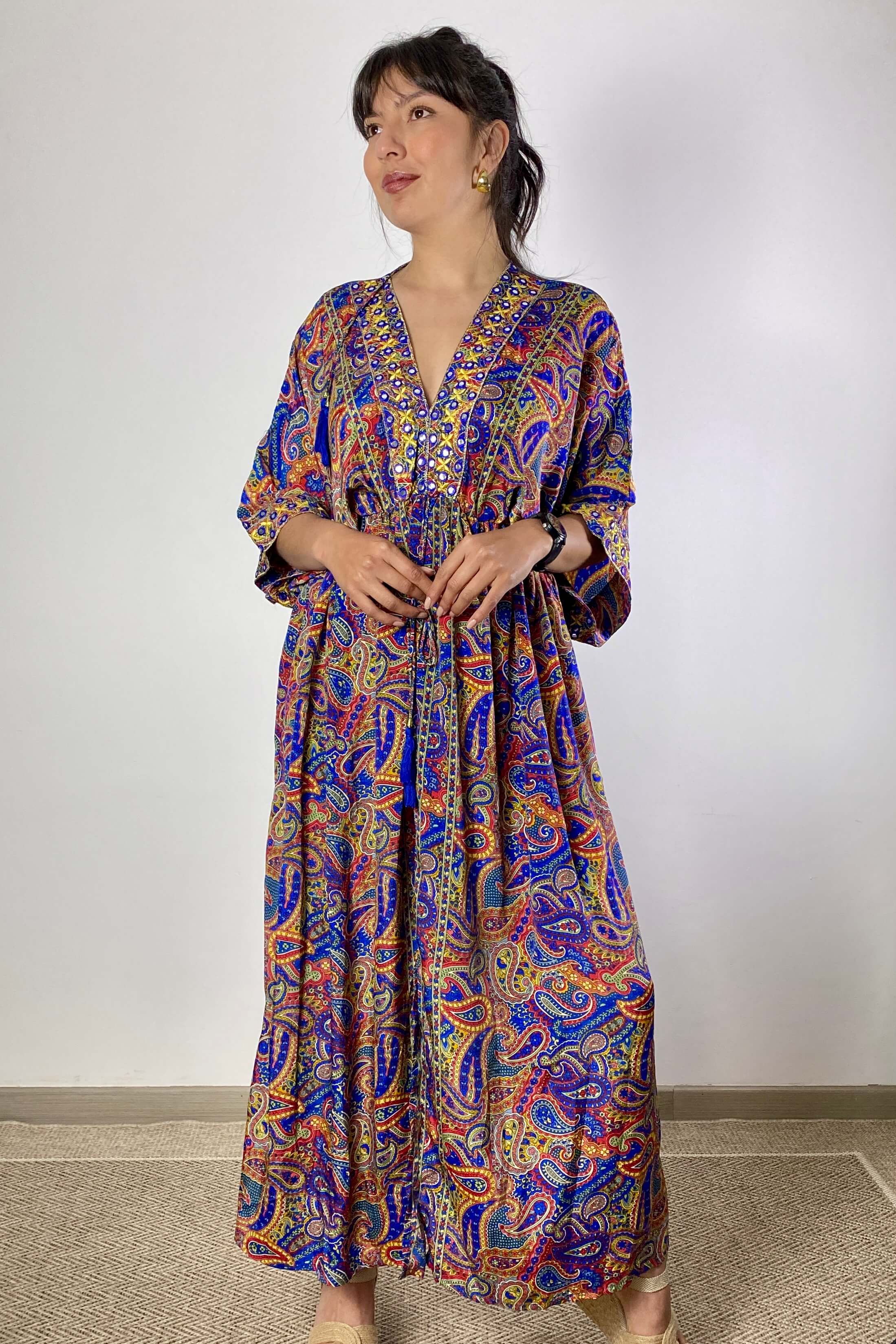 Vestido Kaftan - Seleno Shop