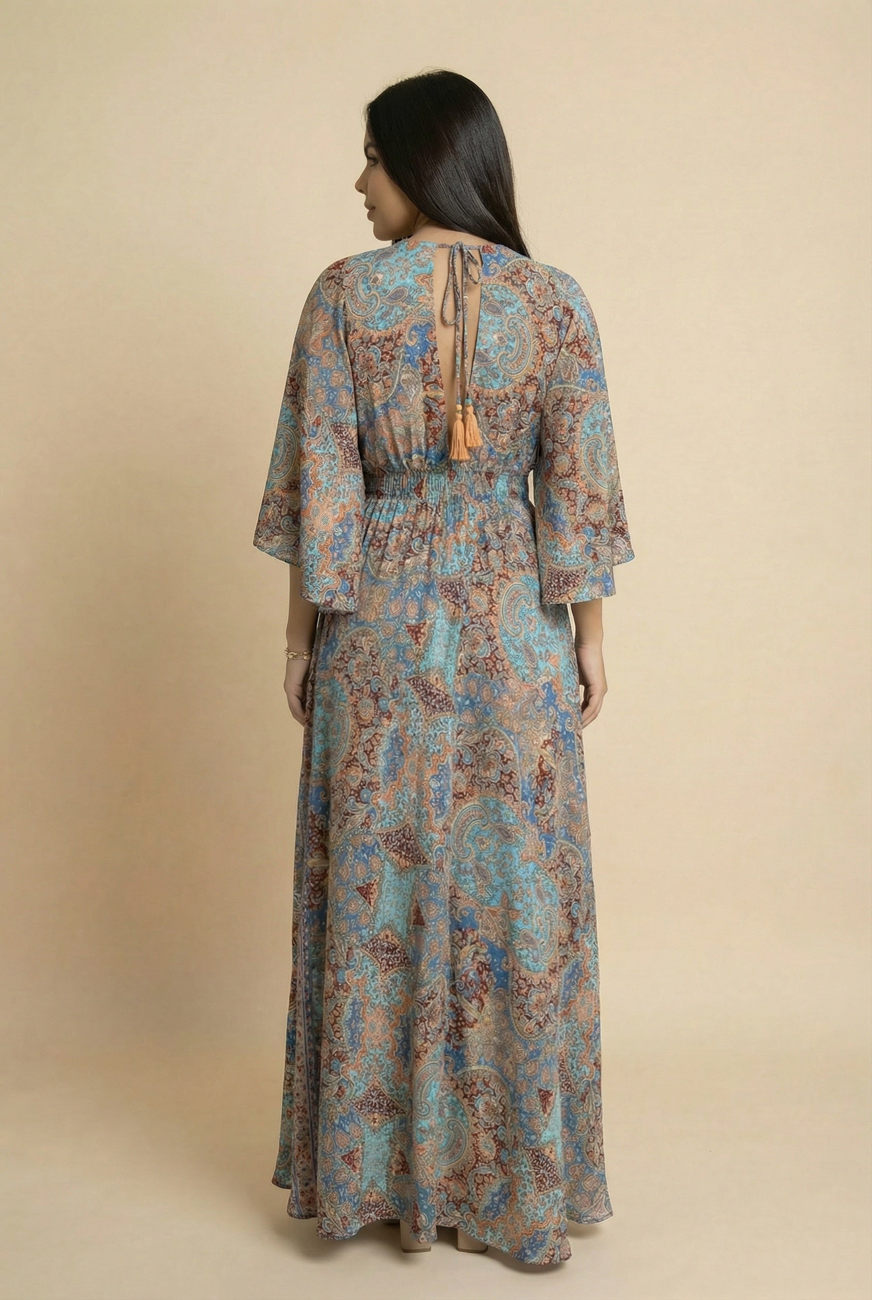 Vestido Kaftan - Seleno Shop