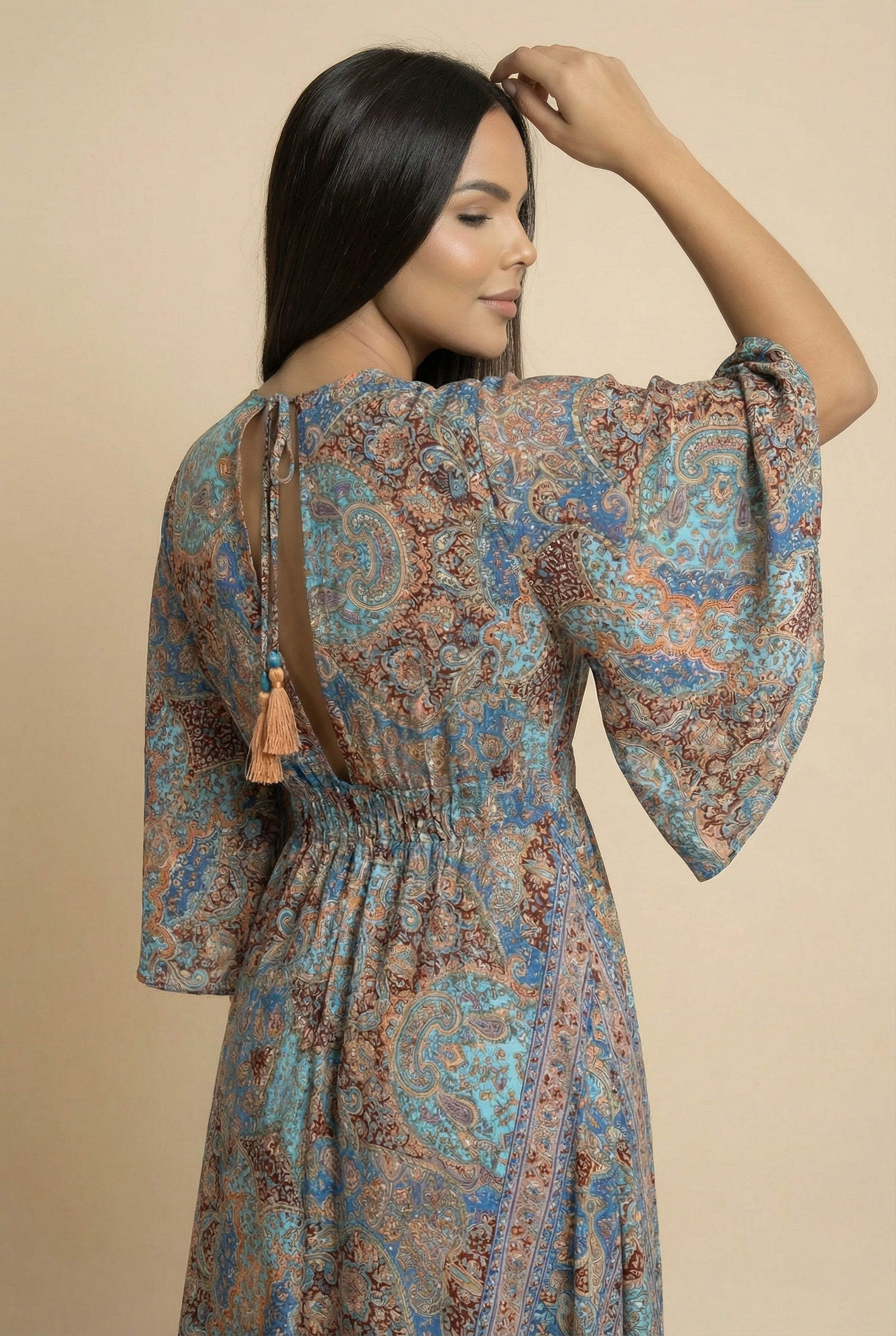 Vestido Kaftan - Seleno Shop