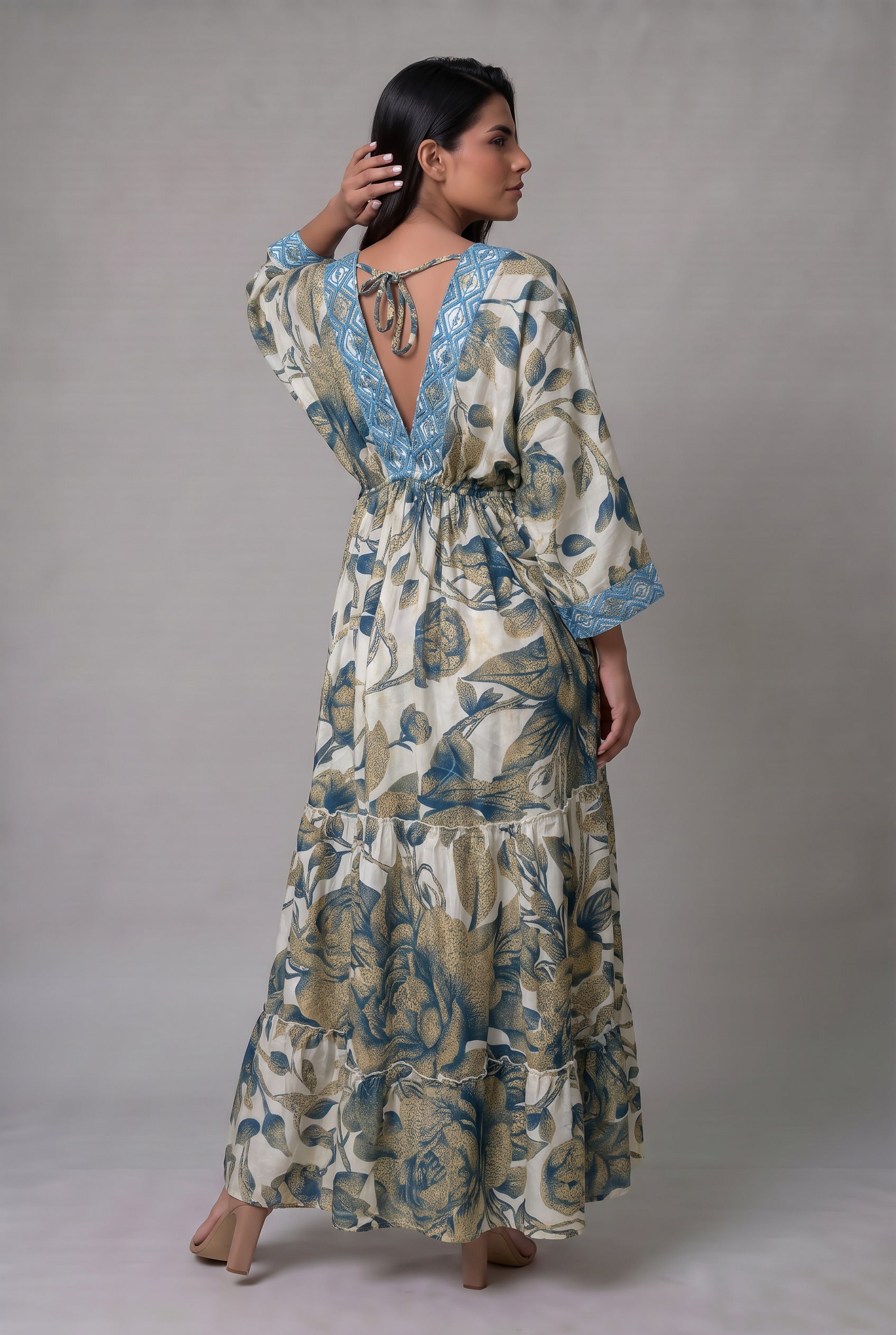 Vestido Kaftán Oasis - Seleno Shop
