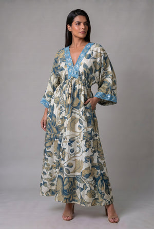 Vestido Kaftán Oasis - Seleno Shop
